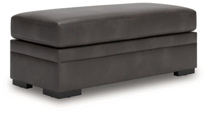 Dara Park - Oversized Accent Ottoman - Shadow