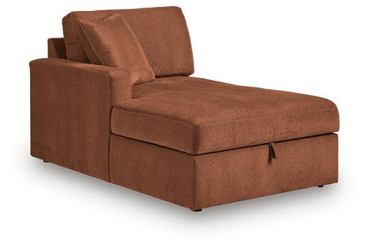Modmax - LAF Corner Chaise With Storage - Spice