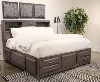 Triscanna - Queen Storage Drawers - Gray