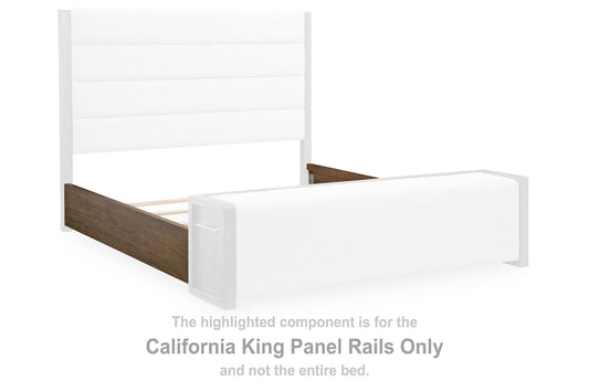 Marxmore - California King Panel Rails - Brown