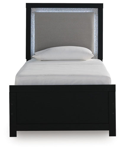 Raechalla - Upholstered Panel Bed