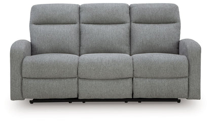 Moreau Place - Reclining Sofa - Sterling