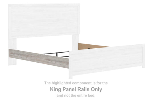 Jonnifer - King Panel Rails - Gray