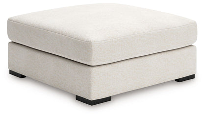 Donelson Creek - Oversized Accent Ottoman - Vanilla