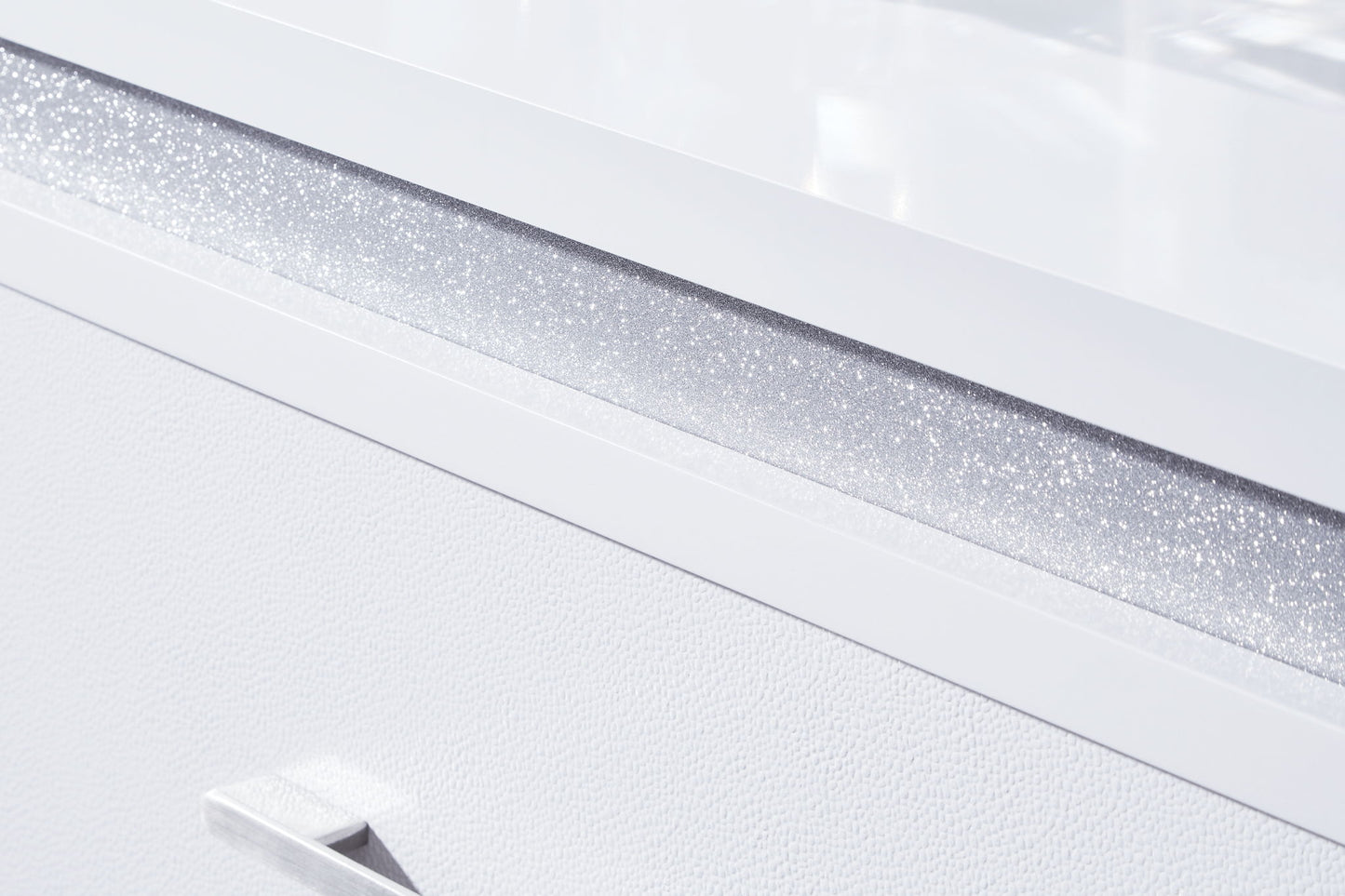 Frostlyn - Dresser And Mirror - White