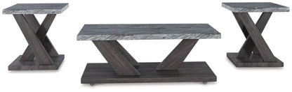 Bensonale - Occasional Table Set (Set of 3) - Brown / Gray