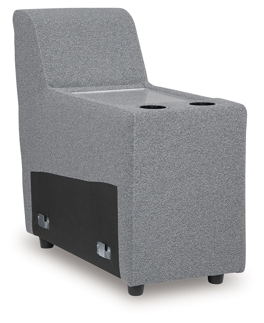 ModMax II - Console With Storage - Salt And Pepper