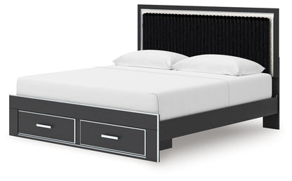 Birmonton - Upholstered Panel Bed