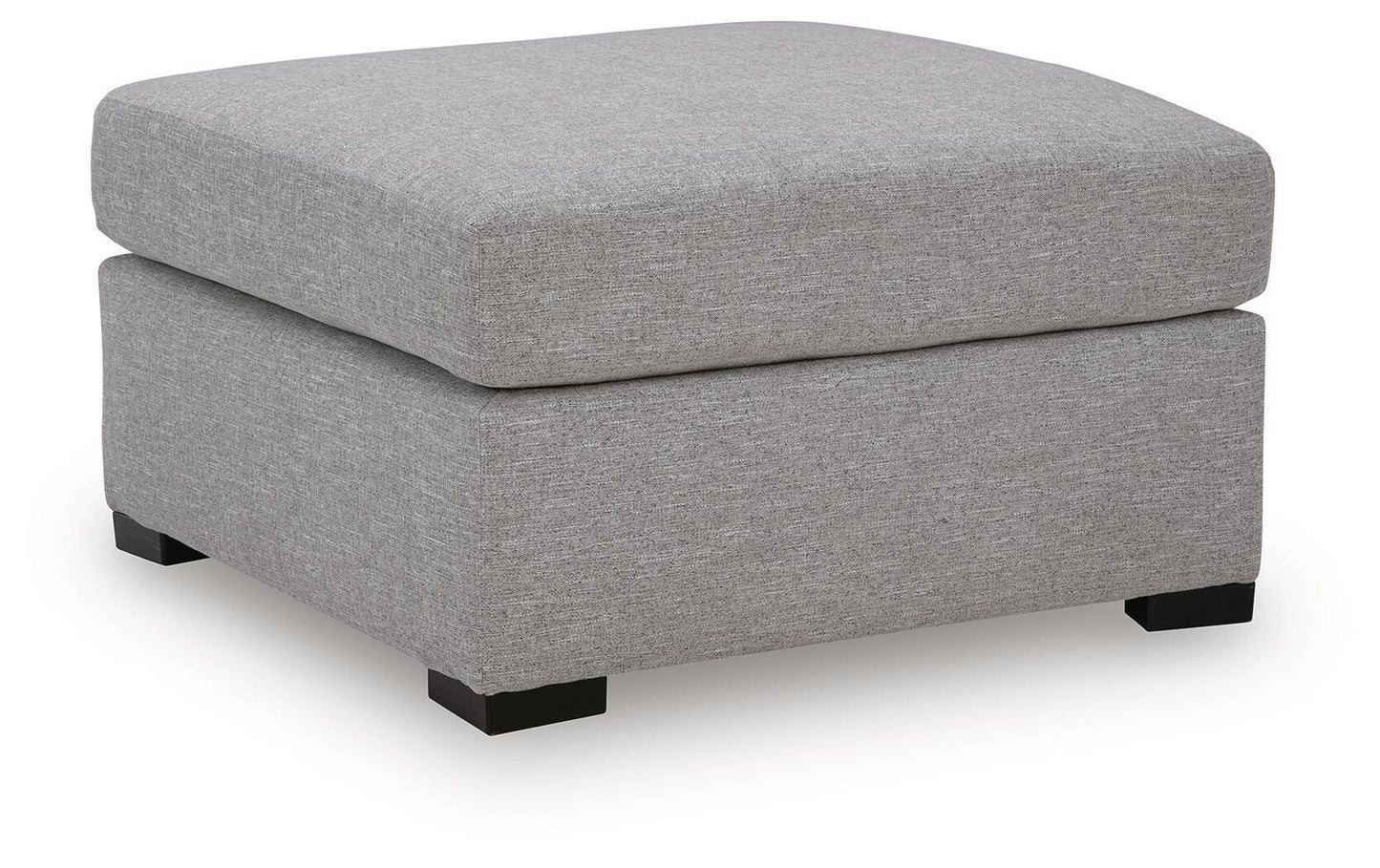 Artisian Loft - Oversized Accent Ottoman - Pewter