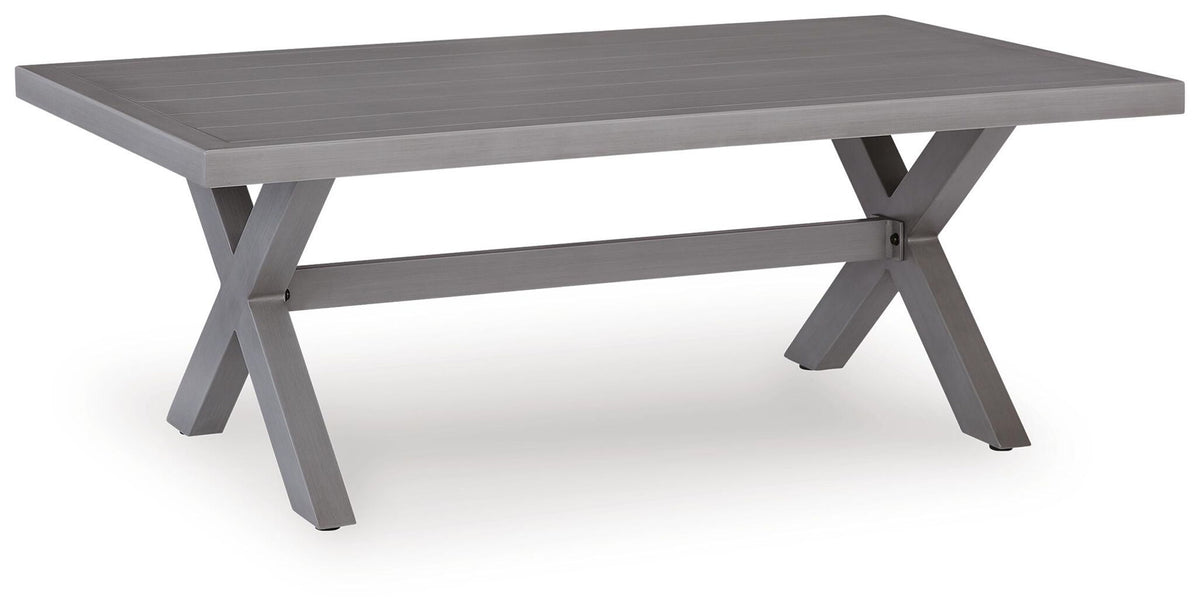Dillon Beach - Rectangular Cocktail Table - Gray