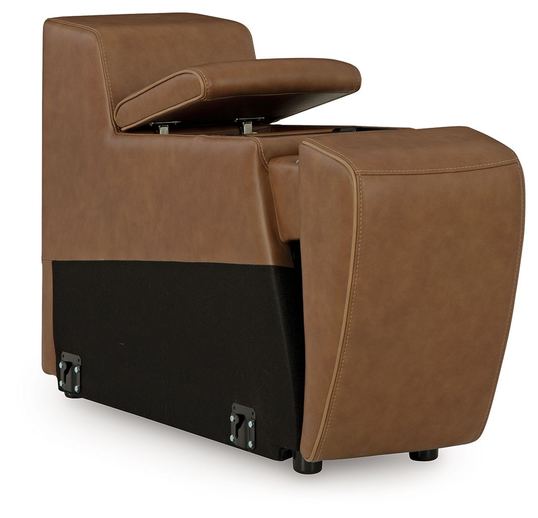 Rally-Up - Console With Storage - Caramel