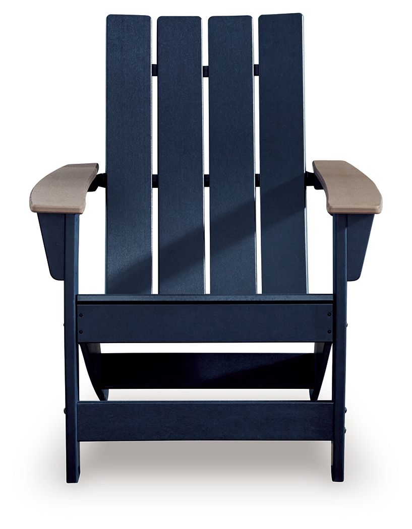 Mabry Shores - Adirondack Chair - Black / Beige