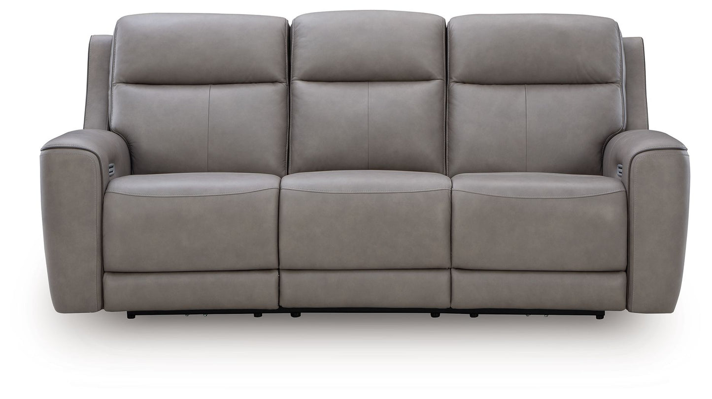 5Z-Relaxation - Power Reclining Sofa with Adj Headrest
