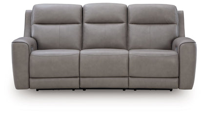 5Z-Relaxation - Power Reclining Sofa with Adj Headrest