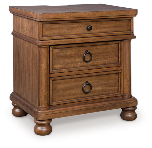 Chadworth - Three Drawer Night Stand
