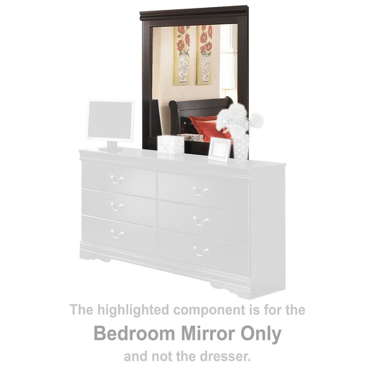 Huey Vineyard - Bedroom Mirror - Black