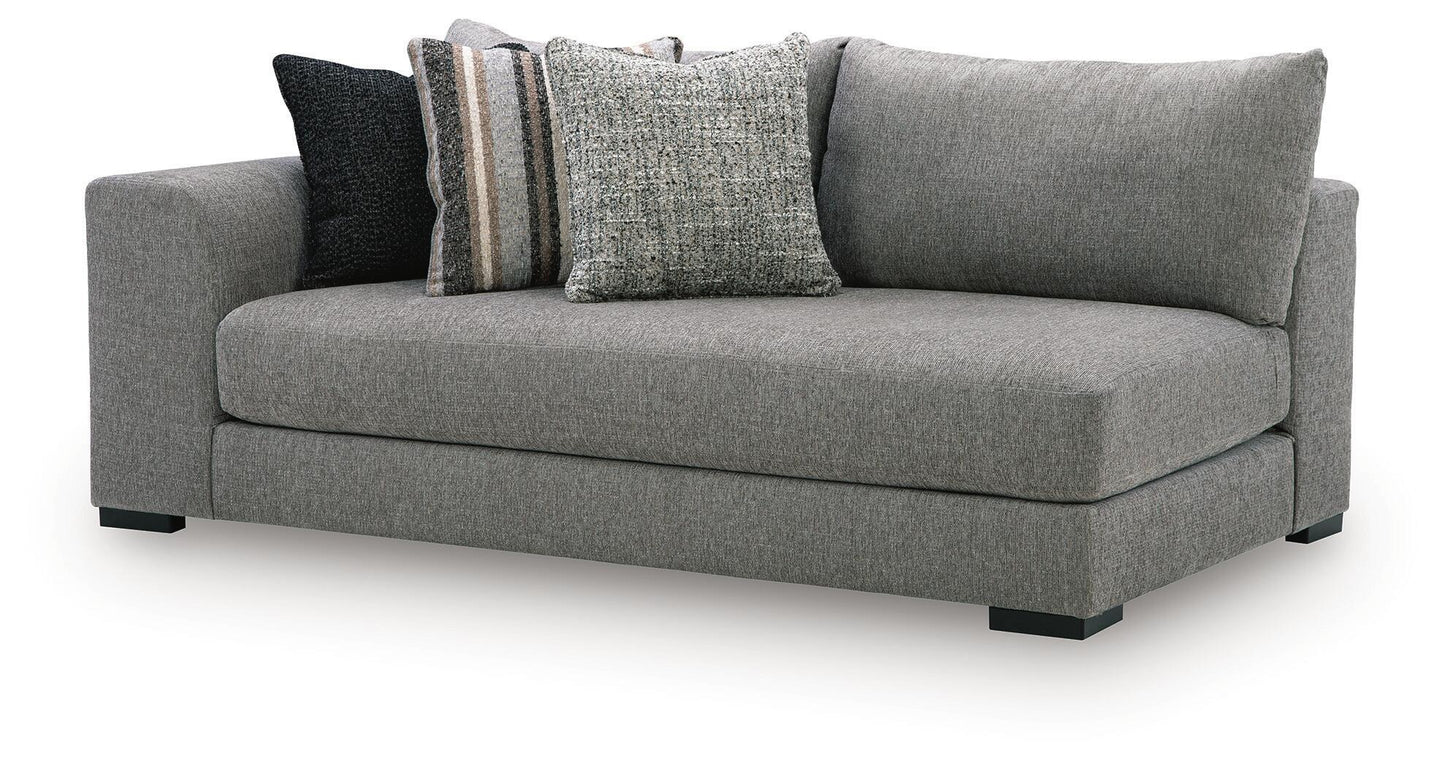 Ellington Pike - LAF Corner Chaise - Smolder