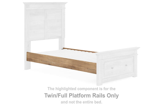 Fenderport - Twin/Full Platform Rails - Tan
