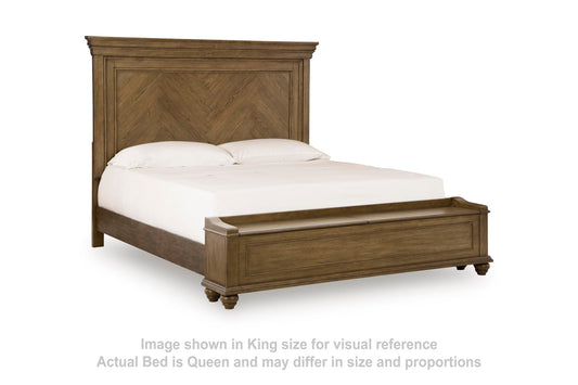 Waynely - Panel Storage Bed