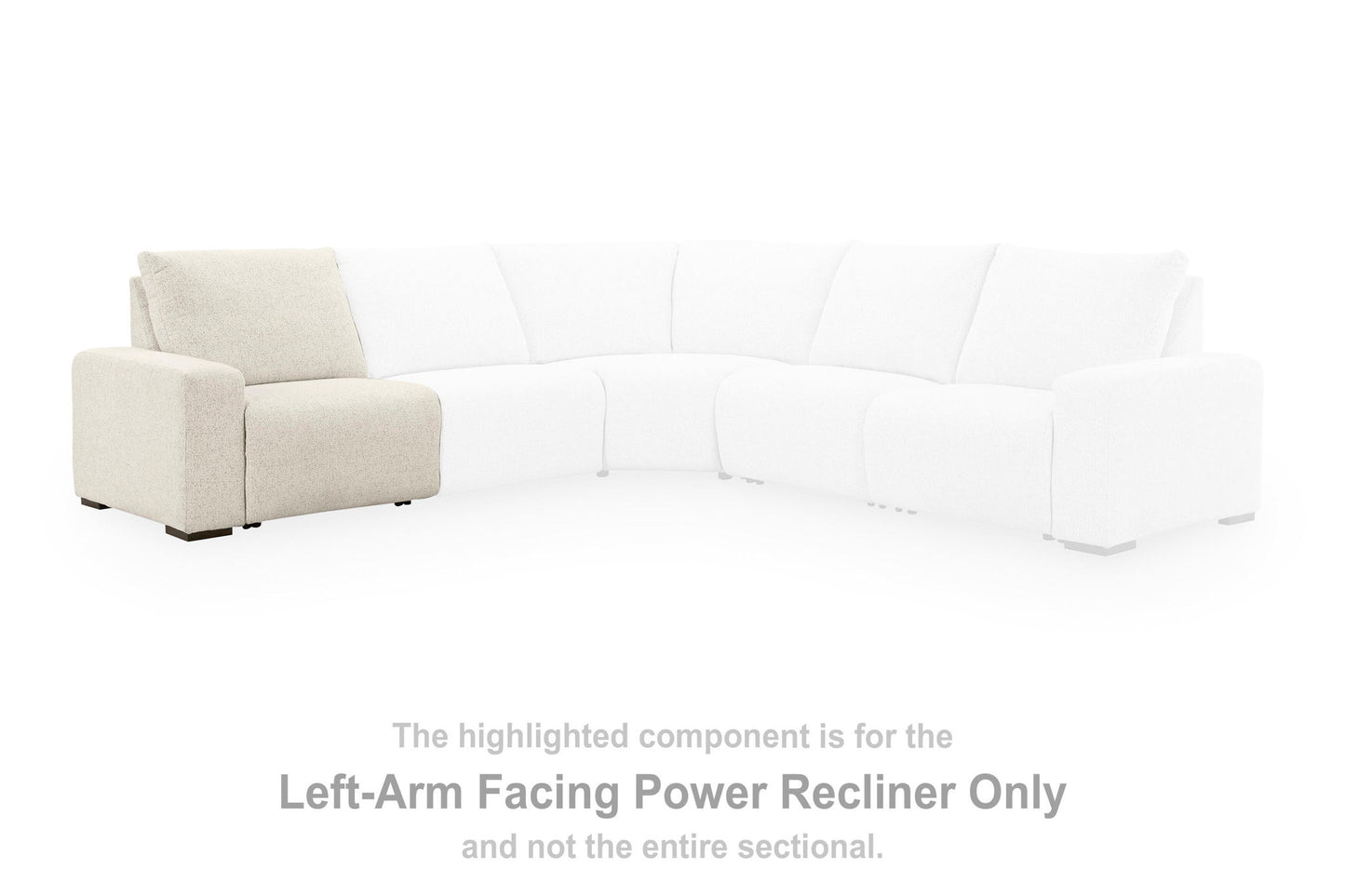 Caldriss - LAF Zero Wall Power Recliner - Chai