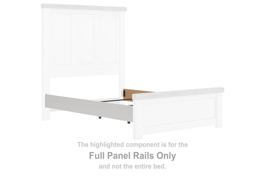 Savonport - Full Panel Rails - White