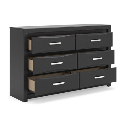 Jeffon - Six Drawer Dresser