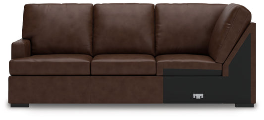 Modern Day - Laf Sofa With Corner Wedge - Coffee