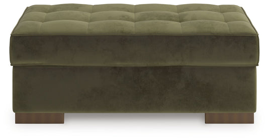 Chalcombe - Oversized Accent Ottoman - Olive