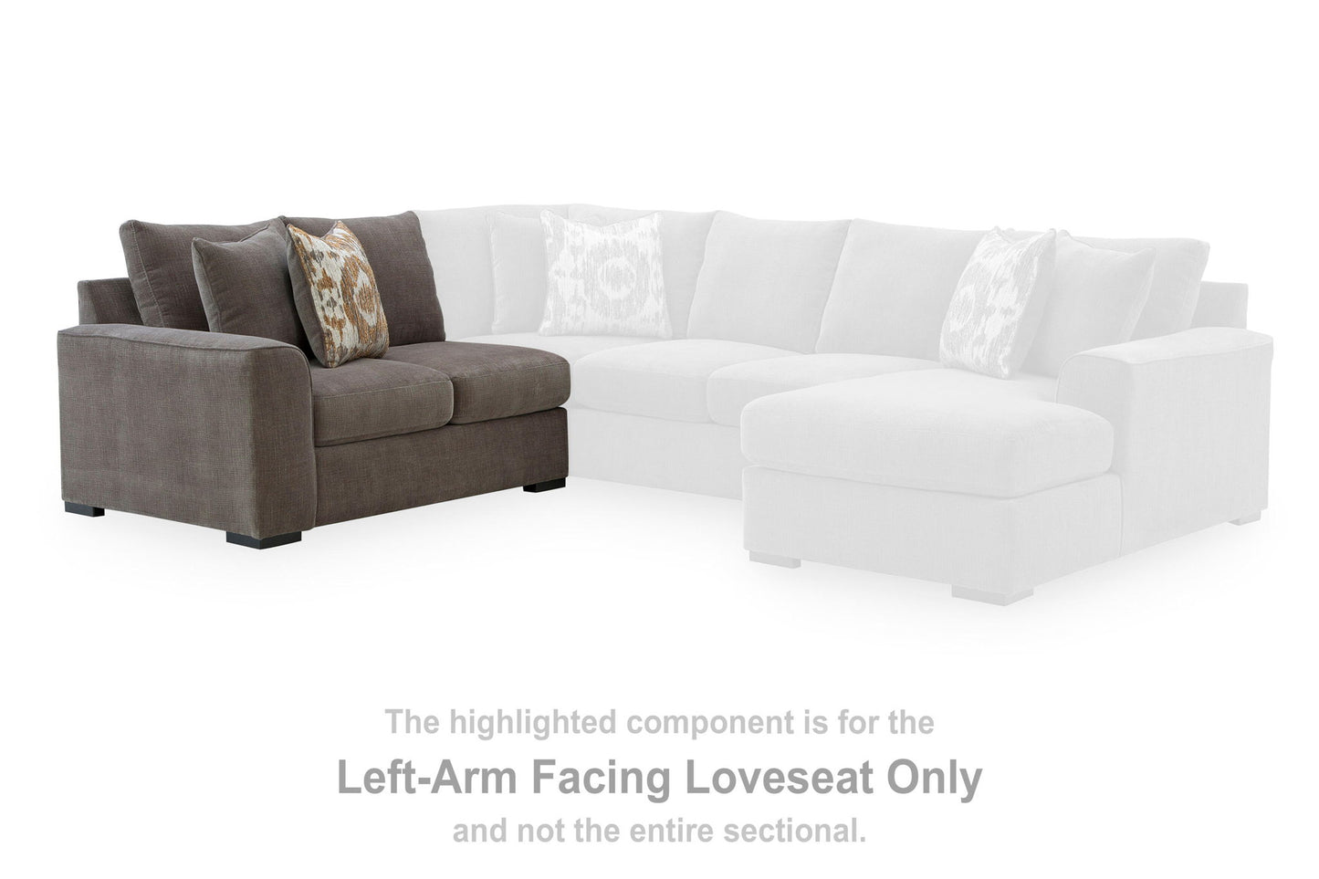 Rosston - LAF Loveseat - Espresso