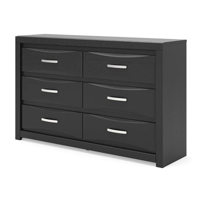 Jeffon - Six Drawer Dresser