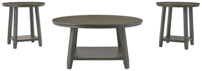 Caitbrook - Occasional Table Set (Set of 3) - Gray