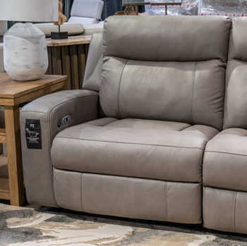 Strayton - LAF Zero Wall Power Recliner - Coin