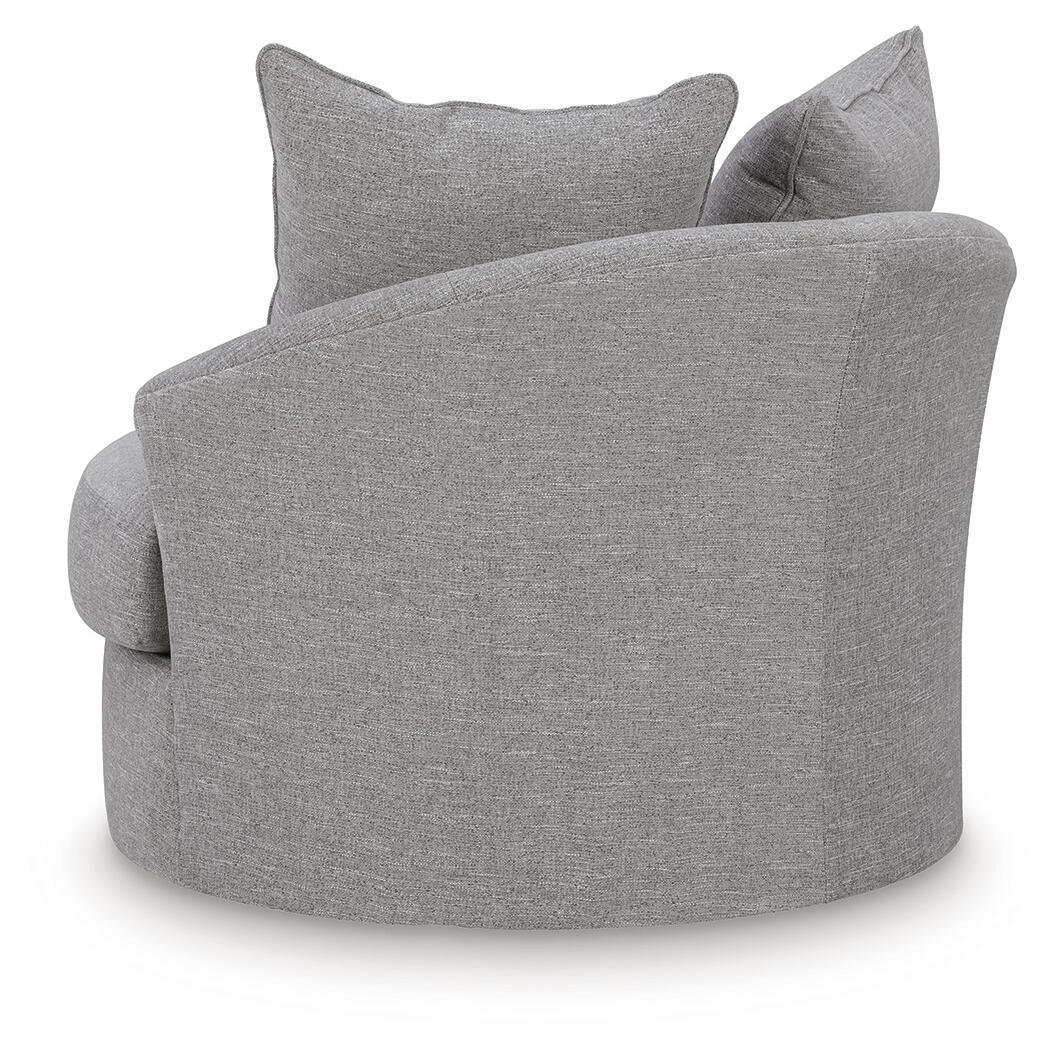 Artisian Loft - Swivel Accent Chair - Pewter