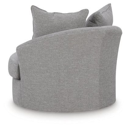 Artisian Loft - Swivel Accent Chair - Pewter