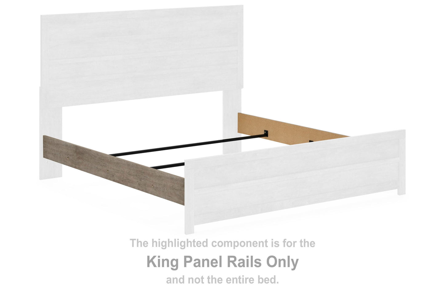 Culverbach - King Panel Rails - Gray