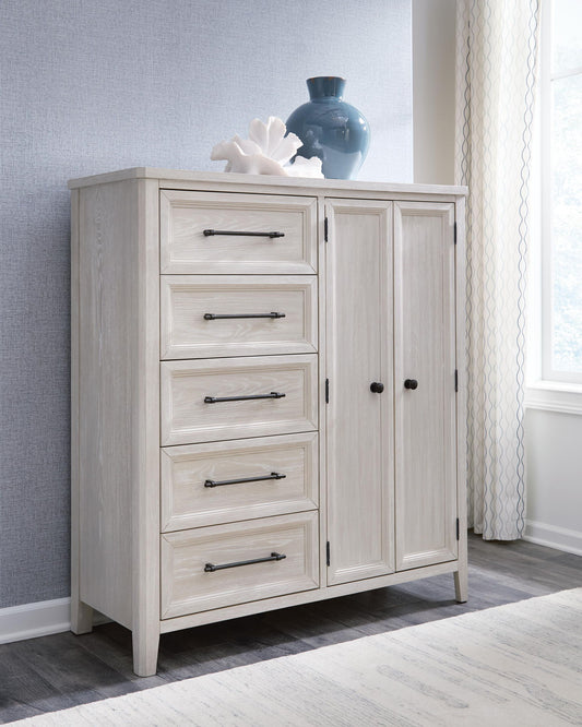 Cressenda - Door Chest - Dove White