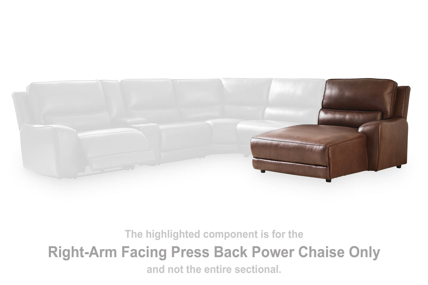 Silverbrooke - RAF Press Back Power Chaise - Canyon