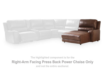Silverbrooke - RAF Press Back Power Chaise - Canyon