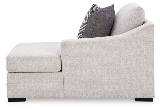 Koralynn - Raf Corner Chaise - Stone