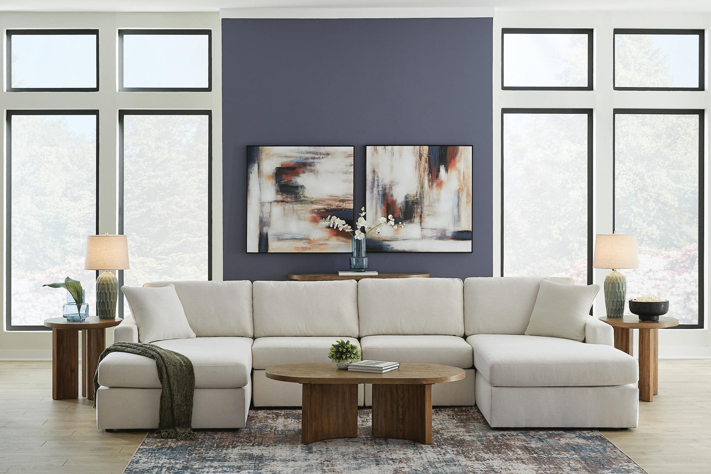Modmax - Sectional - Oyster
