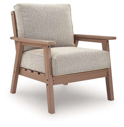 Cliffs Beach - Lounge Chair With Cushion (Set of 2) - Driftwood