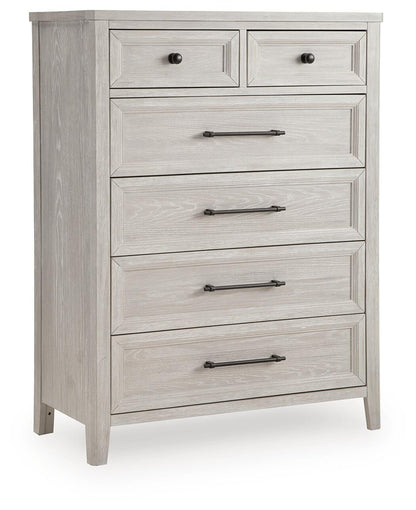 Cressenda - Six Drawer Chest - Dove White
