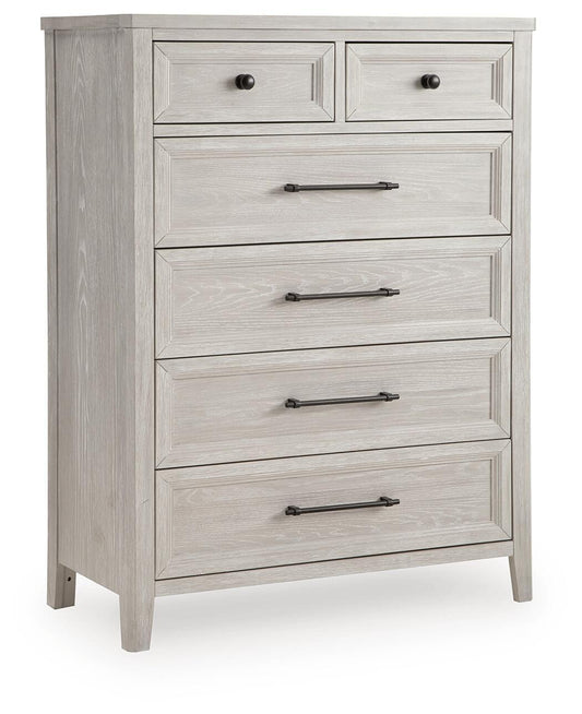 Cressenda - Six Drawer Chest - Dove White