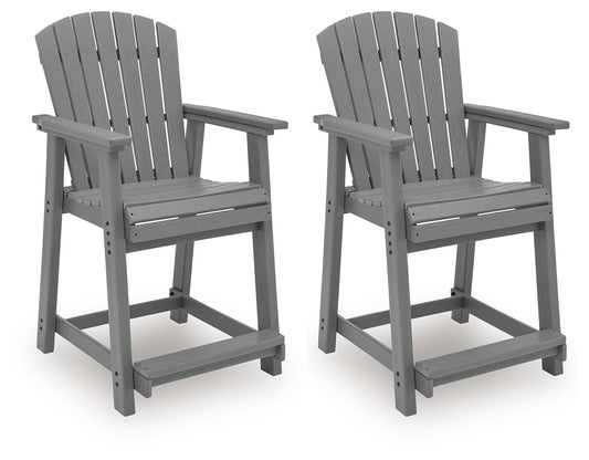 Ross Cove - Barstool (Set of 2) - Dark Gray