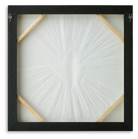 Buddins - Wall Art - Black / Gold Finish