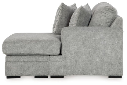 Casselbury - Raf Sofa Chaise - Cement