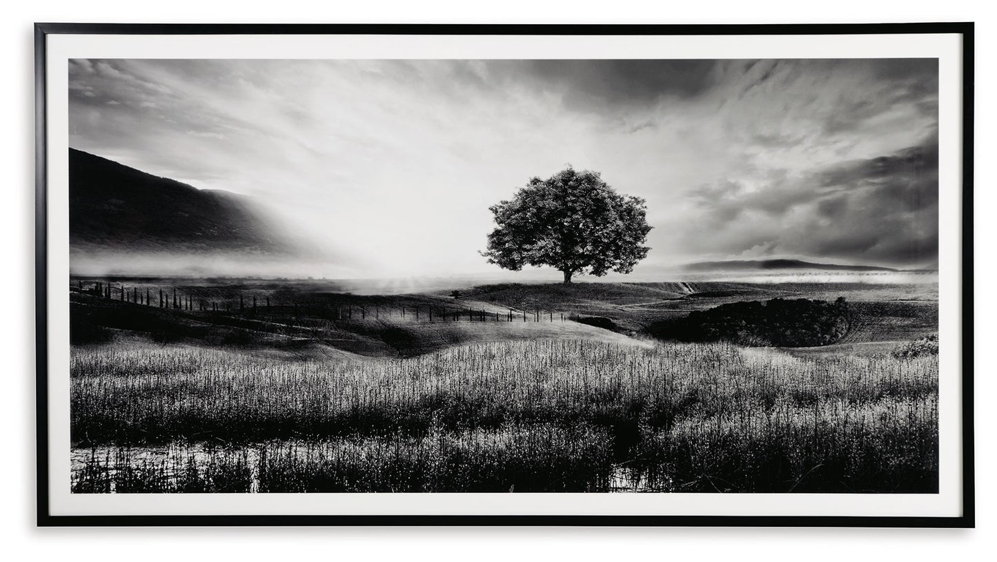 Deborland - Wall Art - Black / White