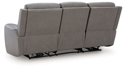 5Z-Relaxation - Power Reclining Sofa with Adj Headrest