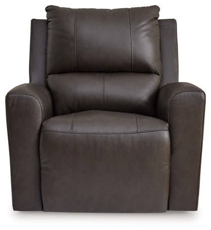 Boxmere - Power Rocker Recliner - Storm