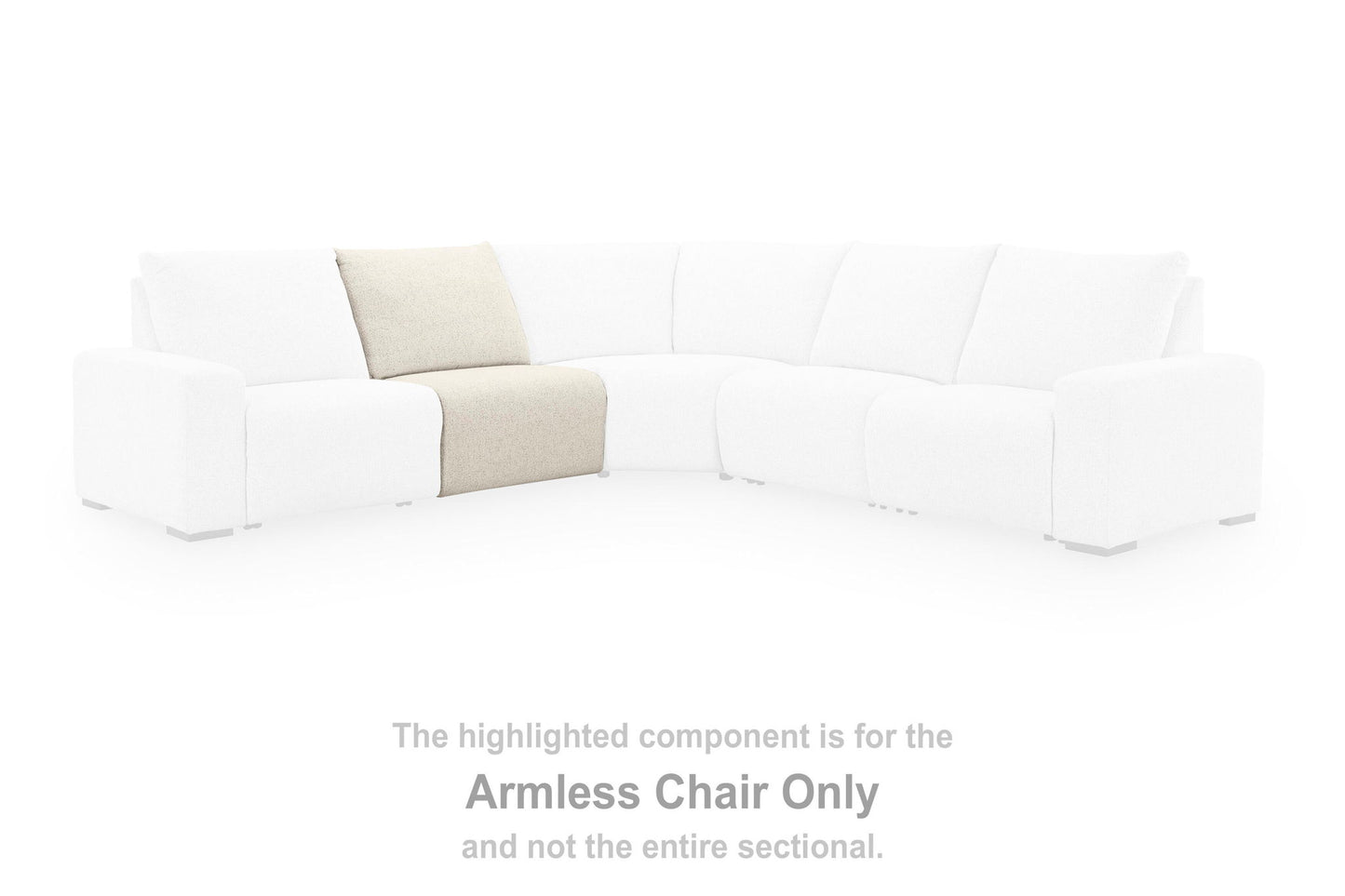 Caldriss - Armless Chair - Chai